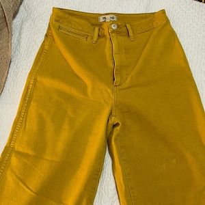 Like new Madewell wide-leg, high-waist trousers